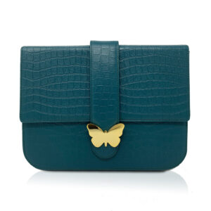 Fashionable leather bag. This luxuriously crafted saddlebag is Sutton's first leather bag and exudes pure sophistication.